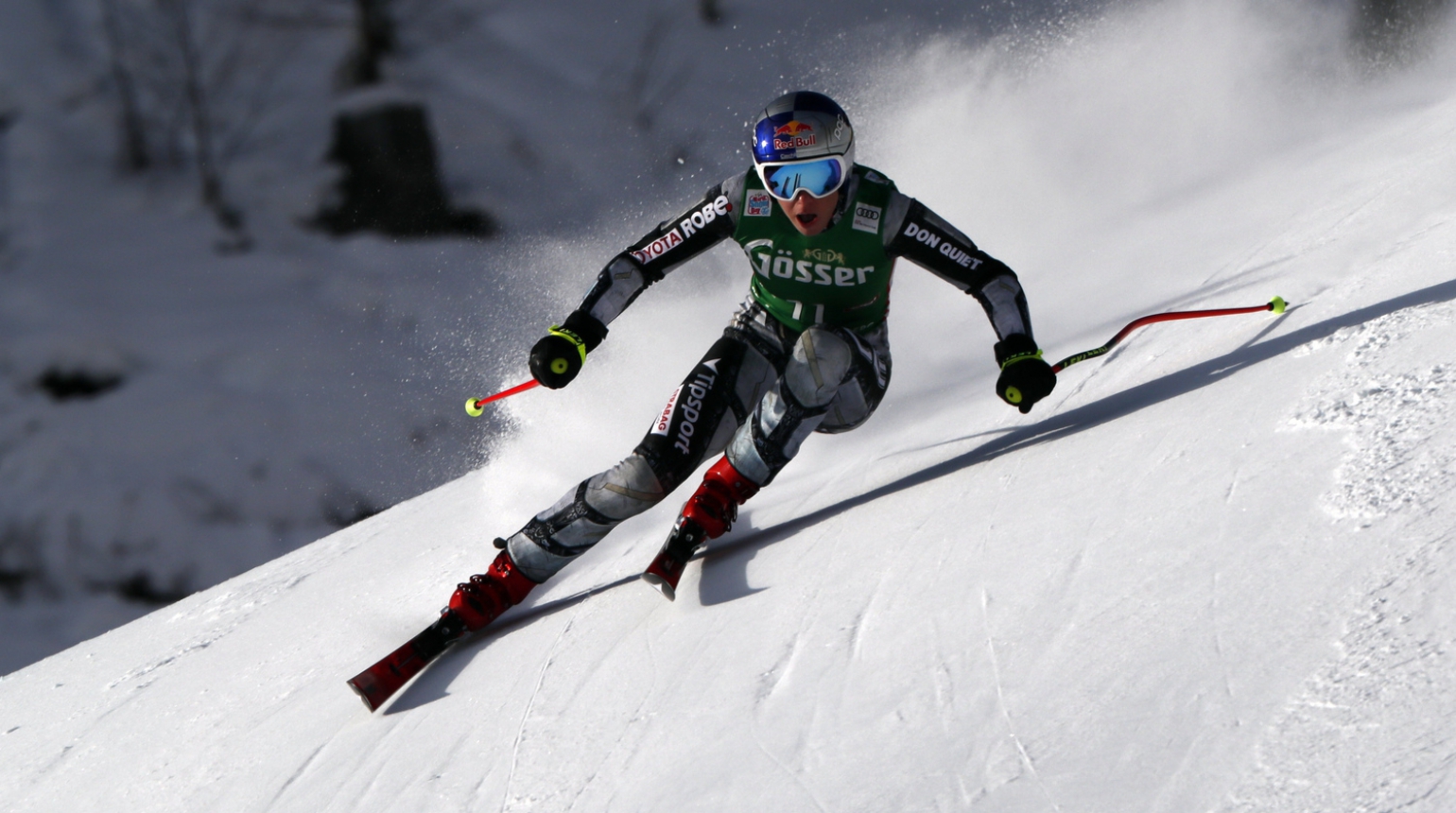 Ledecká si ve sjezdu ve Svatém Antonu dojela pro čtvrté místo